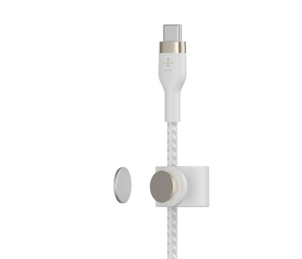 Belkin USB-C - LTG Braided Silicone 3m White - 733152 - zdjęcie 5